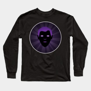 Black face Long Sleeve T-Shirt